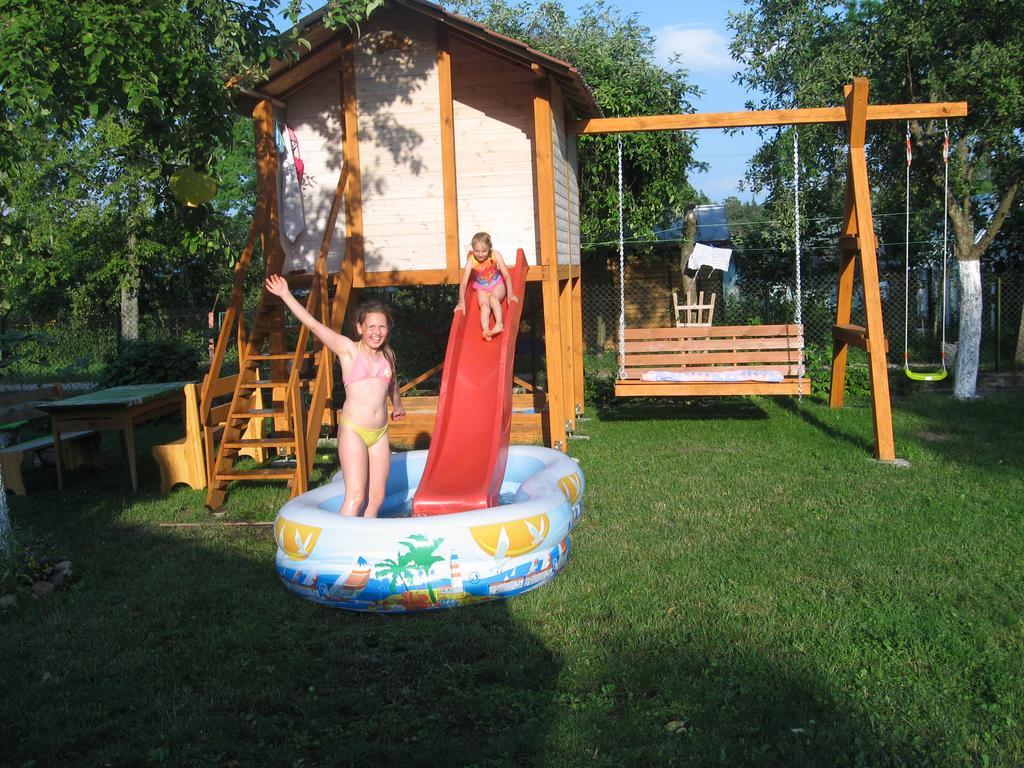 Ferienwohnung Pokoje I Domki Nad Kanalem Bystrym Augustów Exterior foto